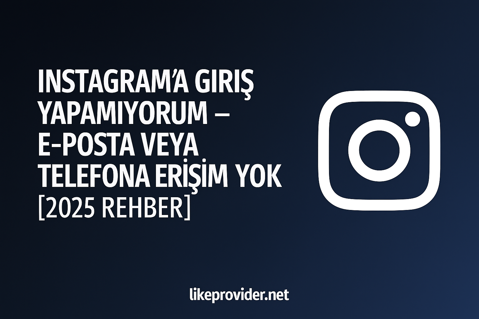 2025’te Instagram giriş sorunları için resmi kurtarma formunu ve kimlik doğrulama yöntemlerini mutlaka deneyin.