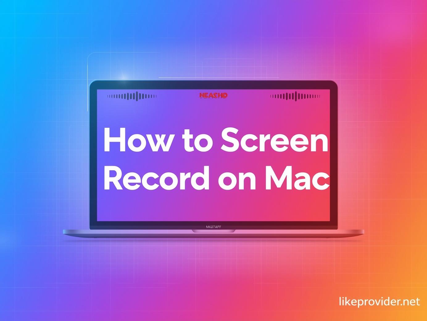 How to Screen Record on Mac (2025 Step-by-Step Guide)