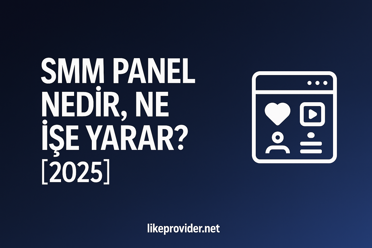 SMM panel ile sosyal medya hesaplarını tek panelden kolayca yönet ve büyüt!