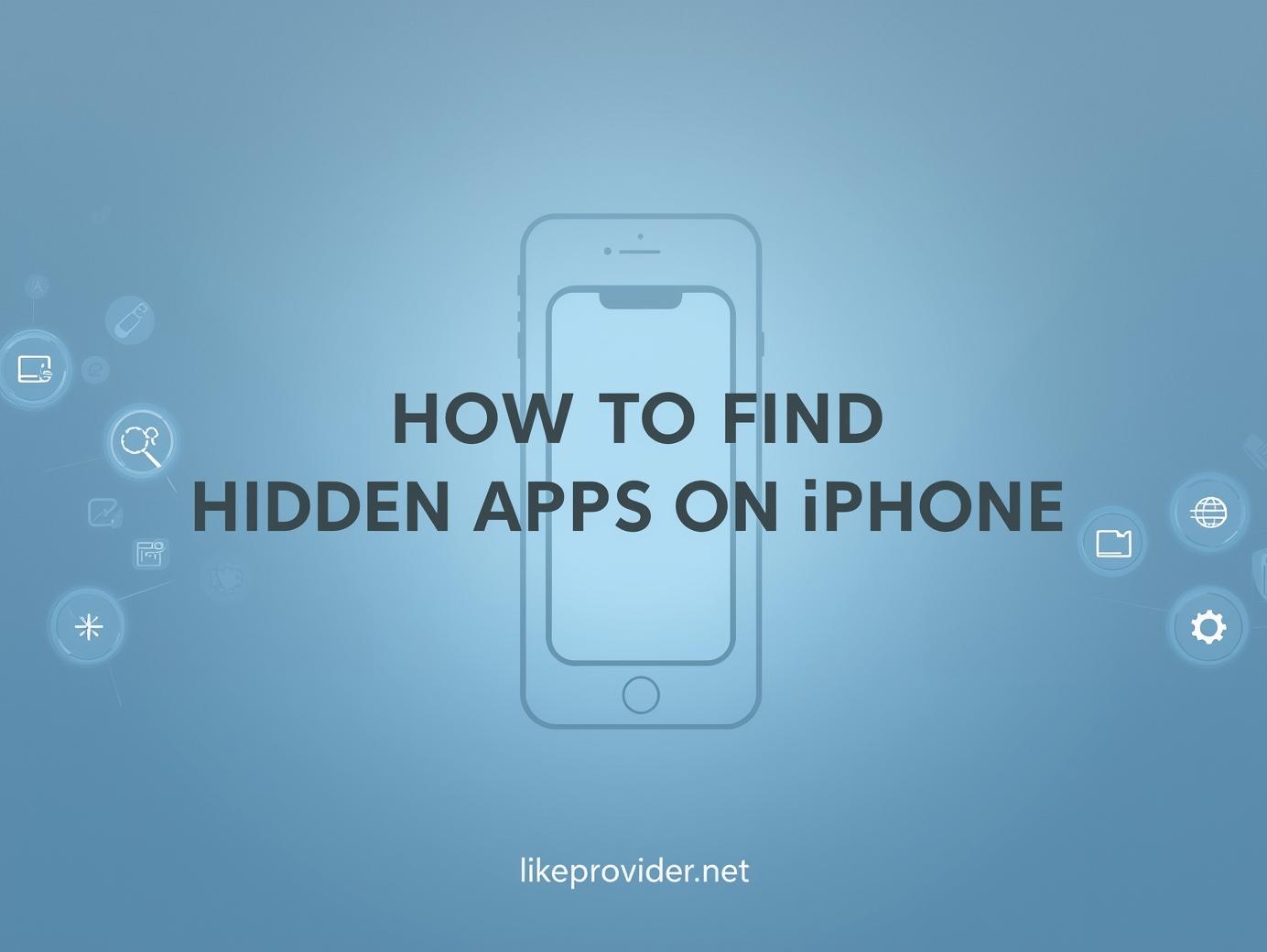 How to Find Hidden Apps on iPhone — A Complete Step-by-Step Guide