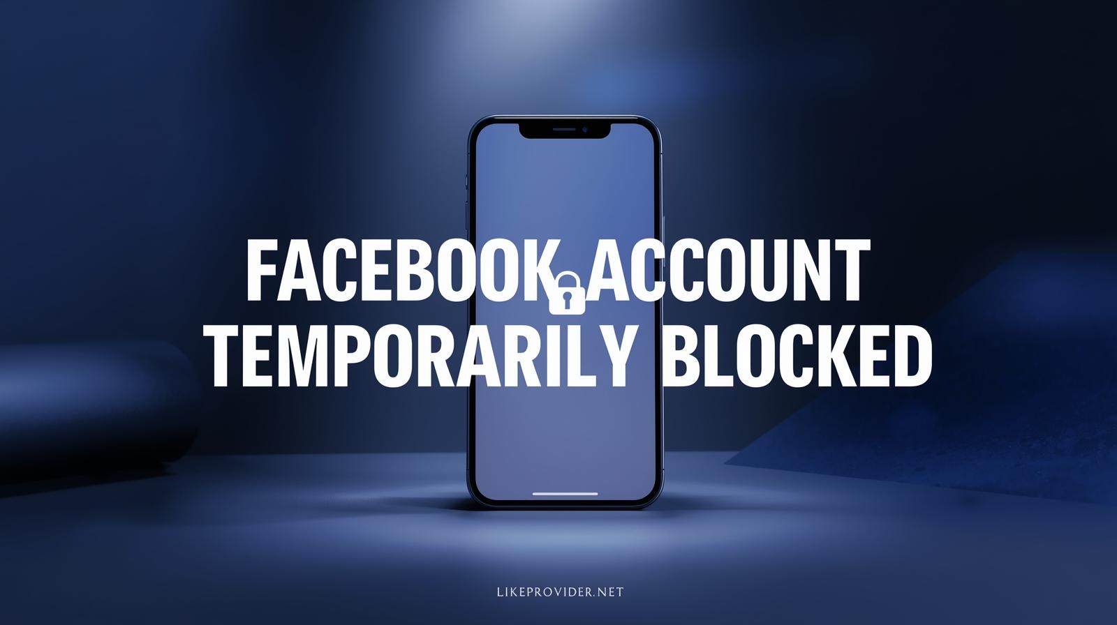 Facebook Account Temporarily Blocked? Here’s What to Do Next
