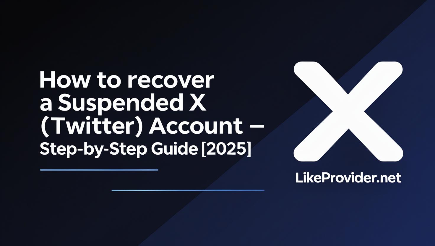 User submitting an X (Twitter) suspension appeal form and getting their account restored in 2025.