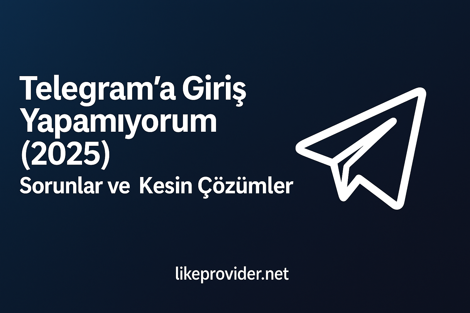 Telegram’a Giriş Sorunu – Çözüm 2025