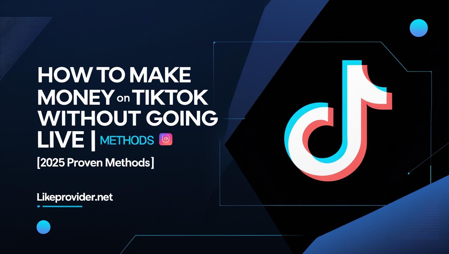 TikTok creator earning money through affiliate links, brand deals, and product sales without live streaming in 2025.