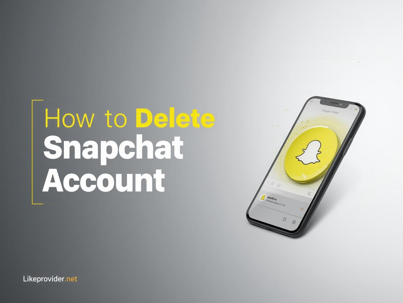 How to Delete Snapchat Account (Quick & Updated Guide 2025)