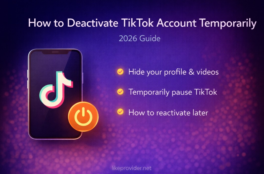 How to deactivate TikTok account temporarily – 2026 guide