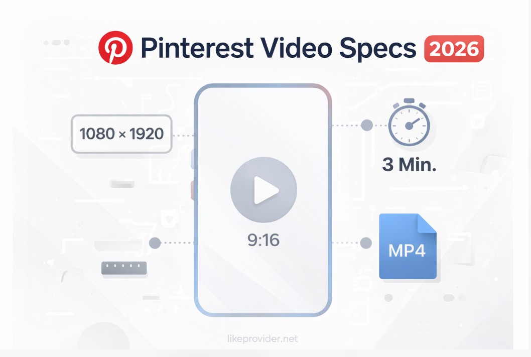 Pinterest Video Specs 2026: sizes, aspect ratios, length, and format guide