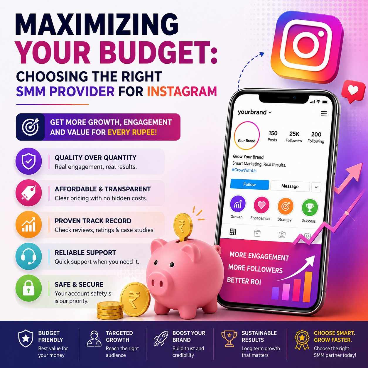 Maximizing Your Budget: Choosing the Right SMM Provider for Instagram