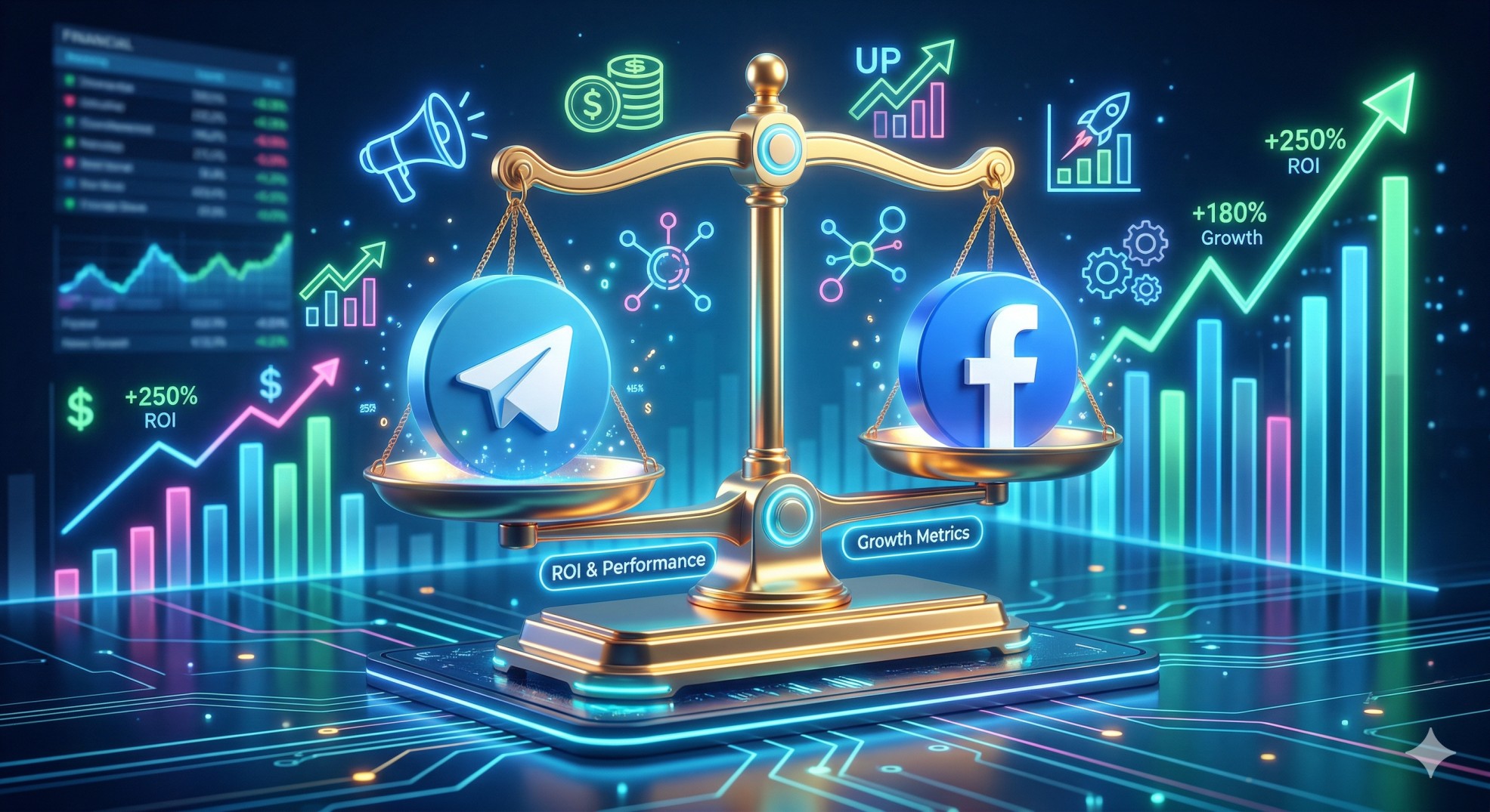 Telegram SMM Panel vs. Facebook SMM Panel: Which Drives Better ROI?