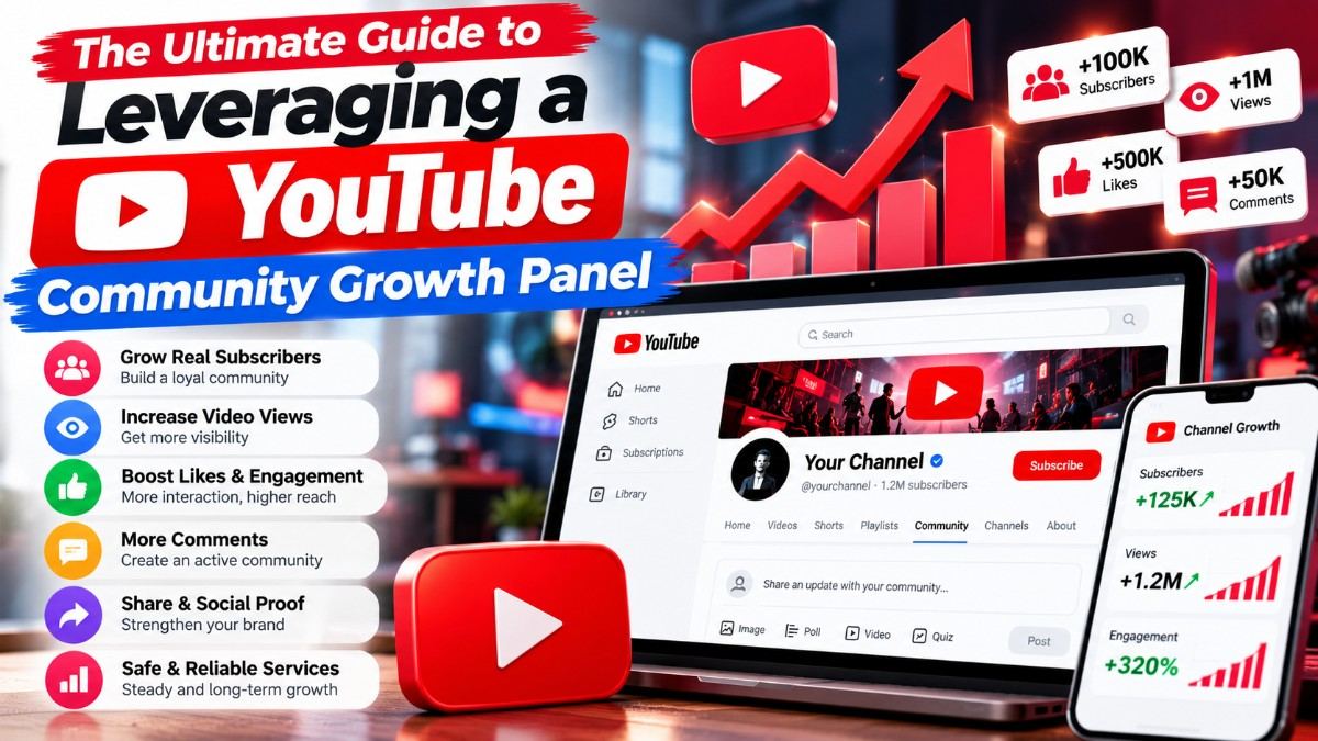 The Ultimate Guide to Leveraging a YouTube Community Growth Panel