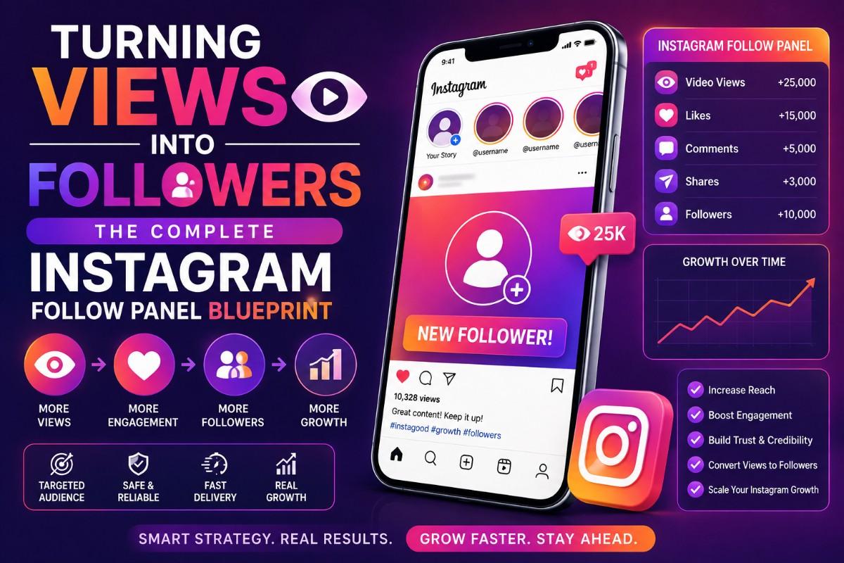 Turning Views into Followers: The Complete Instagram Follow Panel Blueprint