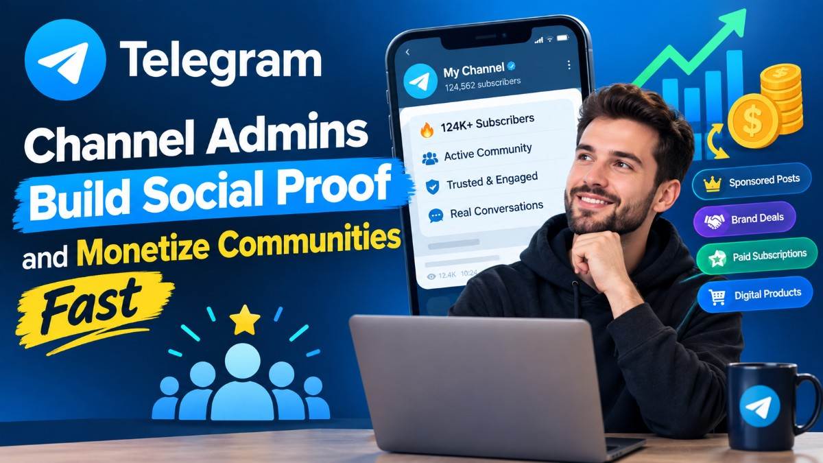How Telegram Channel Admins Build Social Proof and Monetize Communities Fast
