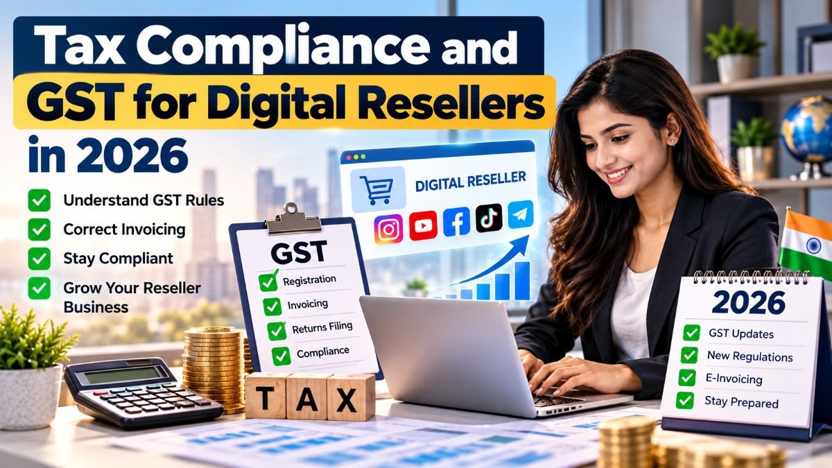 Tax Compliance and GST for Digital Resellers: A Financial Guide