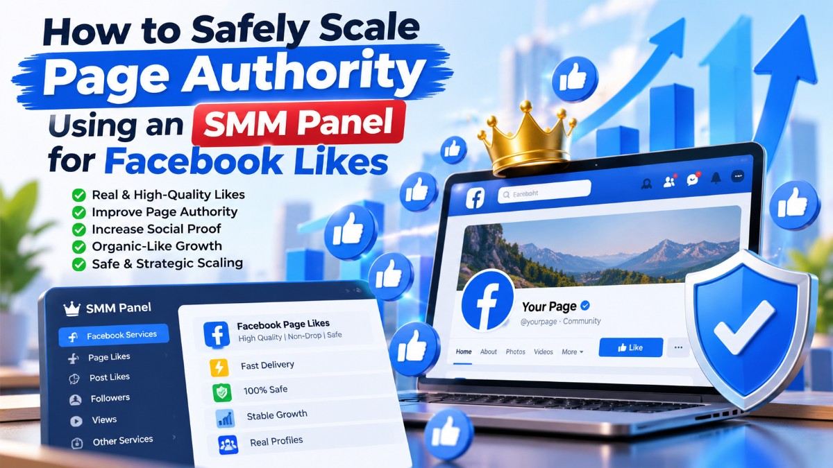 How to Safely Scale Page Authority Using an SMM Panel for Facebook Likes
