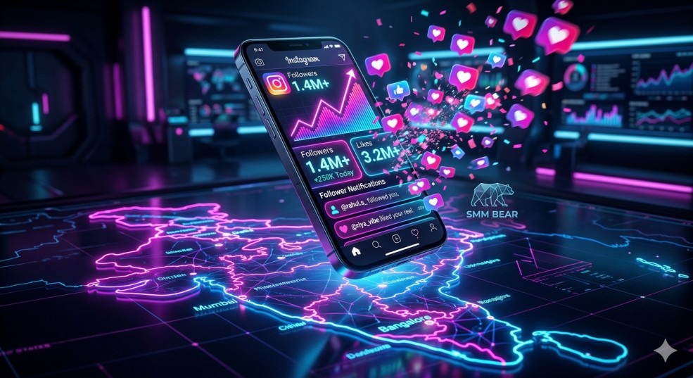 The Secret to Viral Instagram Growth: Why Indian Influencers Trust SMM Bear