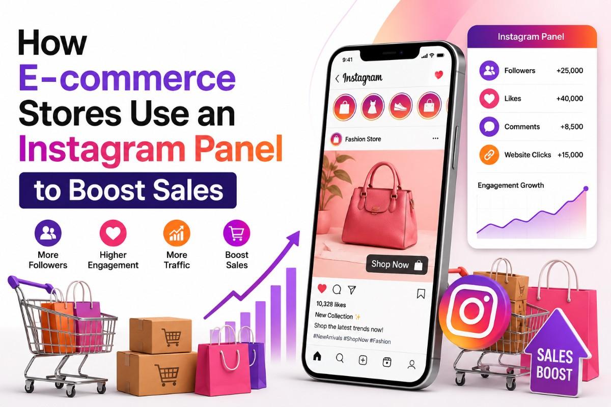 How E-commerce Stores Use an Instagram Panel to Boost Sales