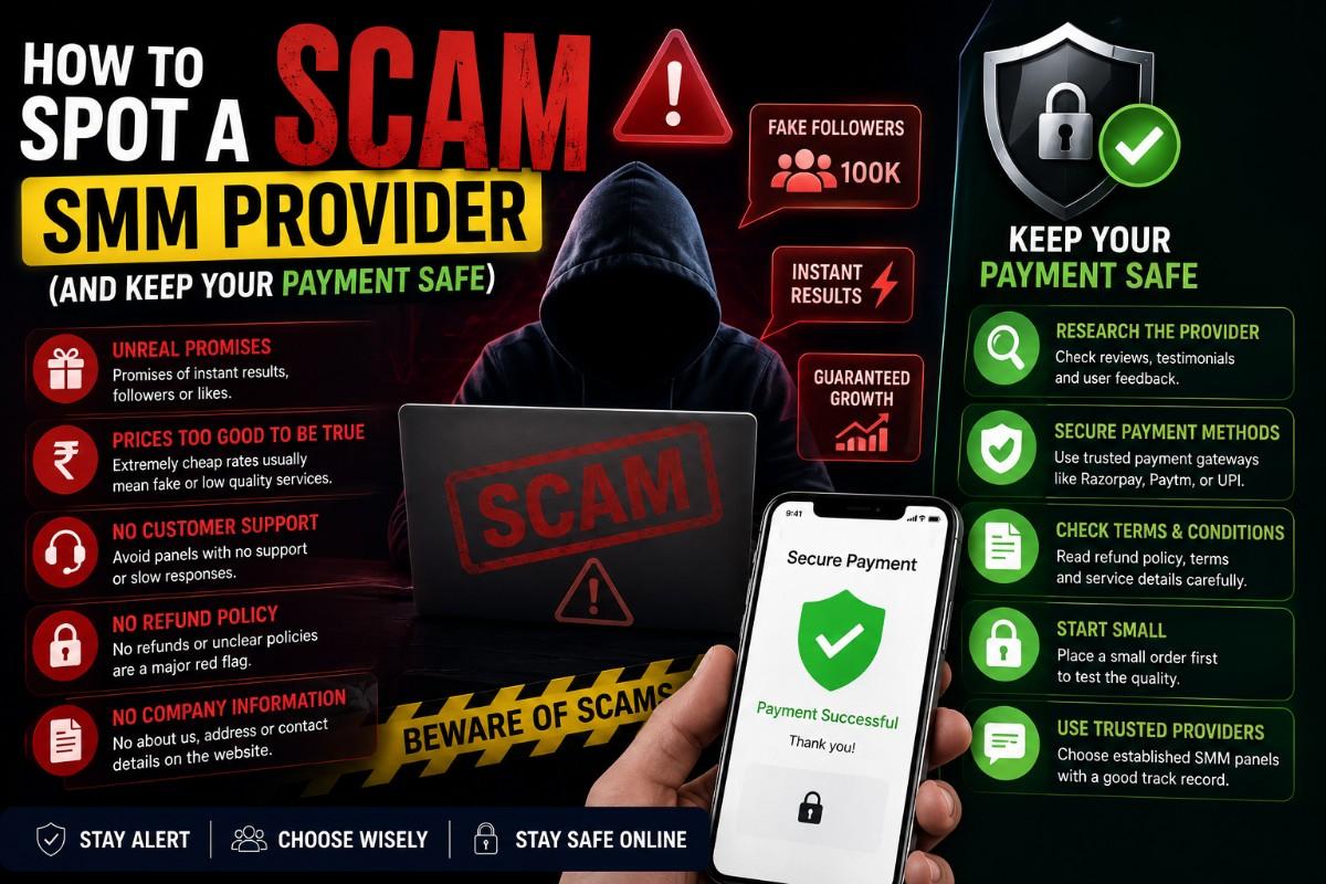 How to Spot a Scam SMM Provider (And Keep Your Payment Safe)