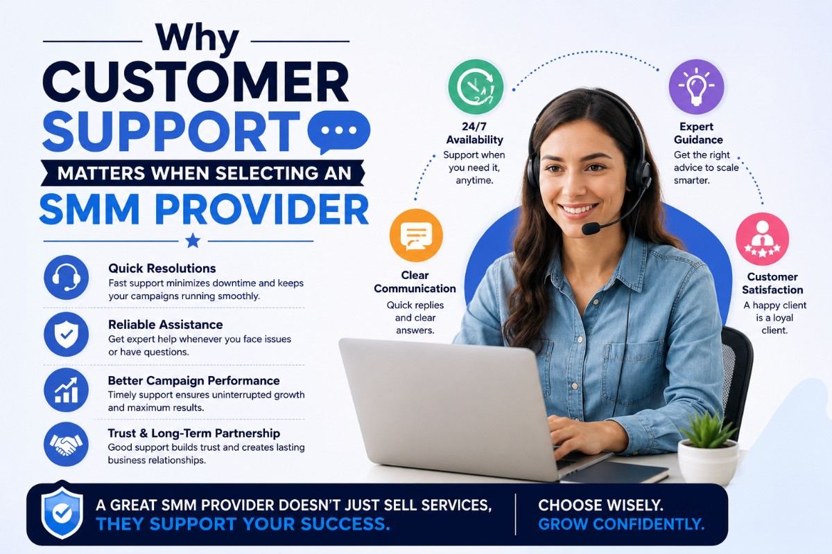 Why Customer Support Matters When Selecting an SMM Provider