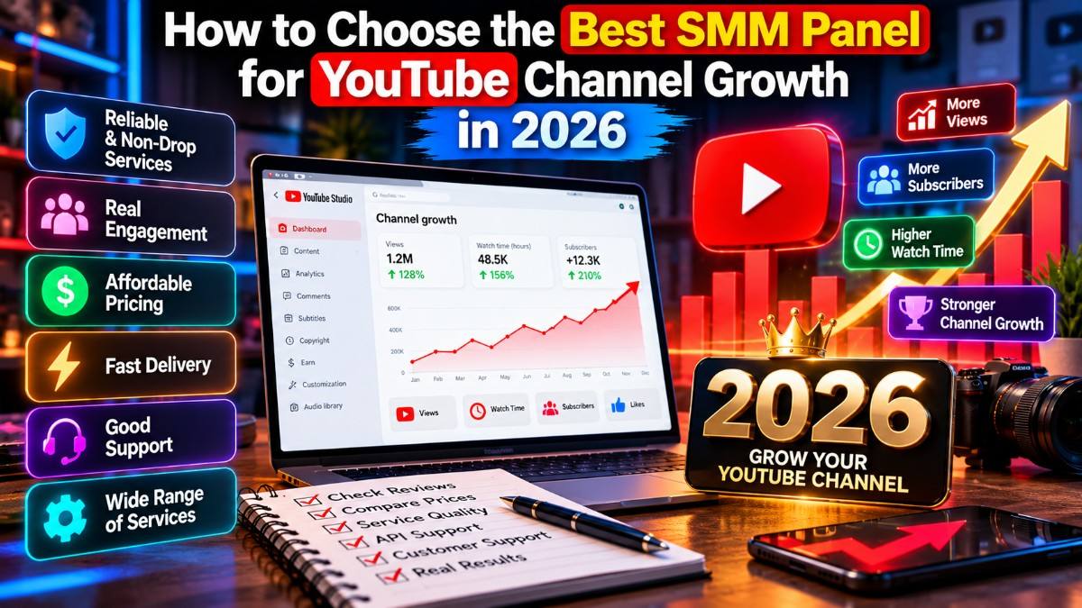 How to Choose the Best SMM Panel for YouTube Channel Growth in 2026