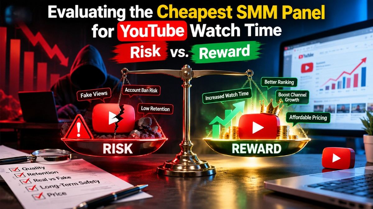 Evaluating the Cheapest SMM Panel for YouTube Watch Time: Risk vs. Reward