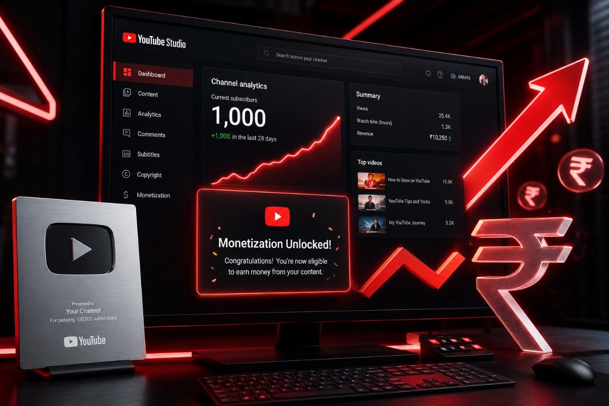 How to Reach 1,000 YouTube Subscribers Fast in India