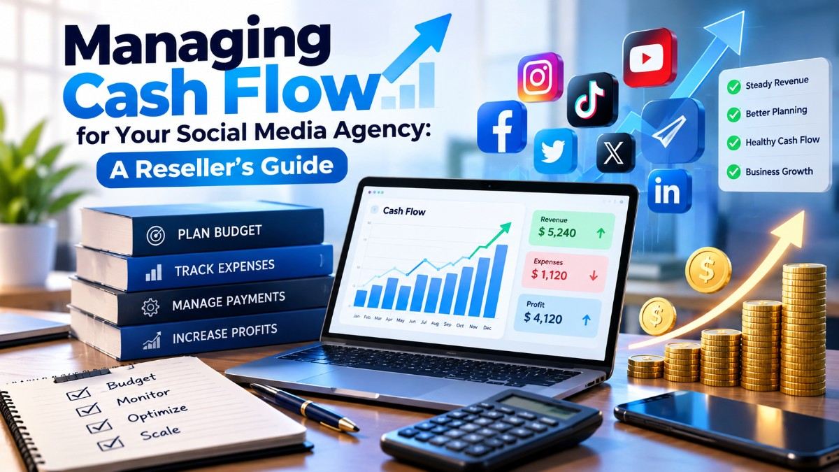 Managing Cash Flow for Your Social Media Agency: A Reseller's Guide