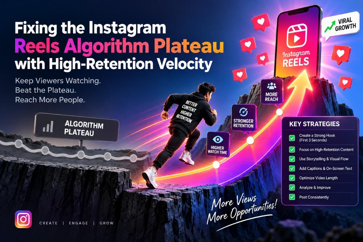 Fixing the Instagram Reels Algorithm Plateau with High-Retention Velocity