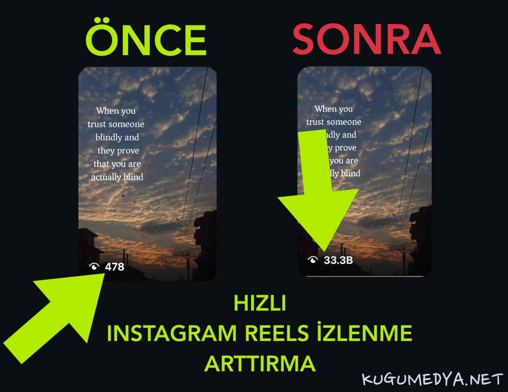 instagram reels izlenme arttirma satın al
