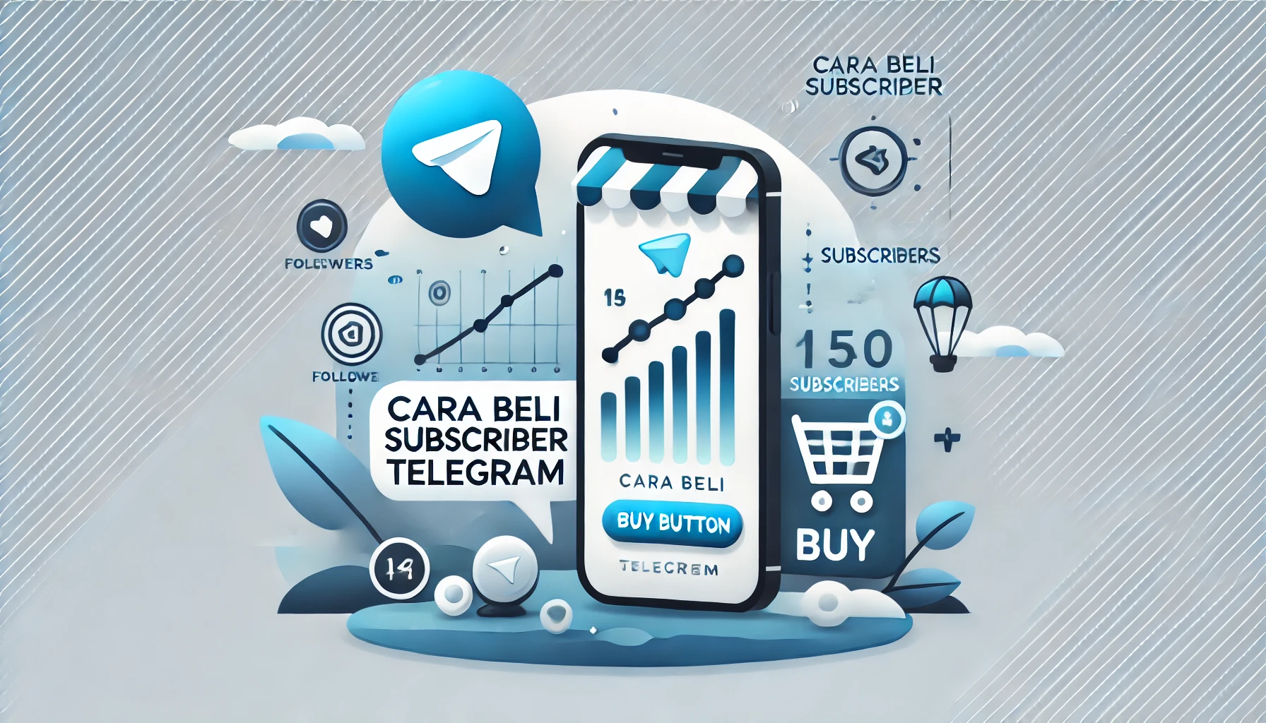 Cara beli subscriber Telegram