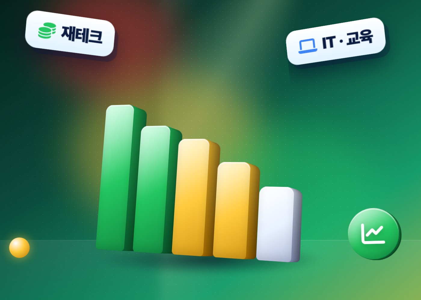 수익 잘 나는 유튜브 주제 — 분야별 광고 단가를 비교한 입체 막대