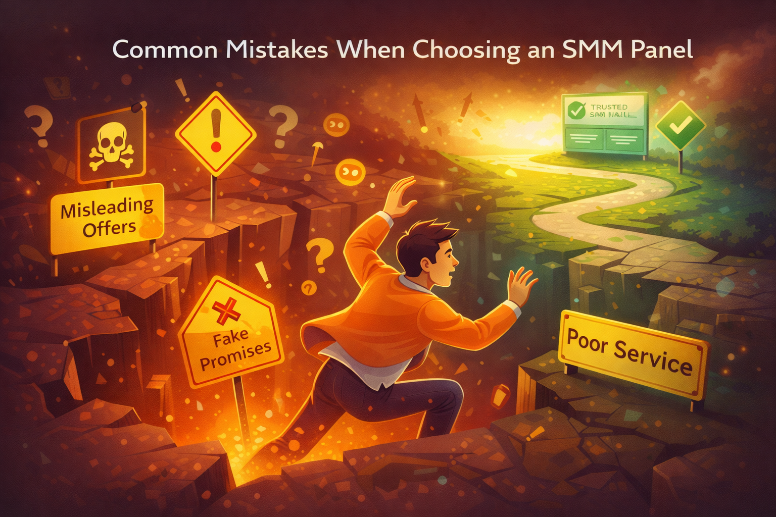 Avoid mistake when choosing smm panel