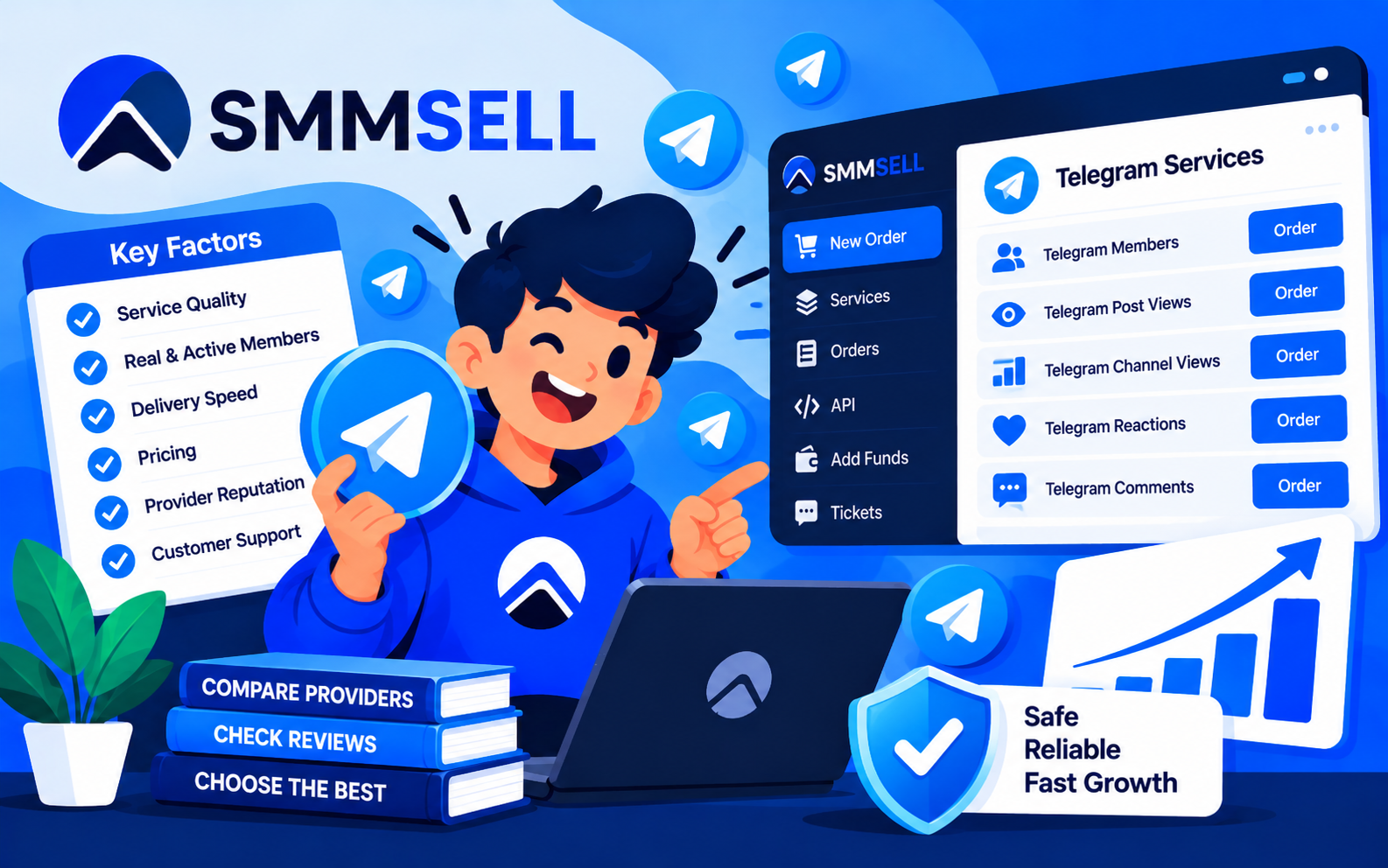How to Choose the Best Telegram SMM Panel