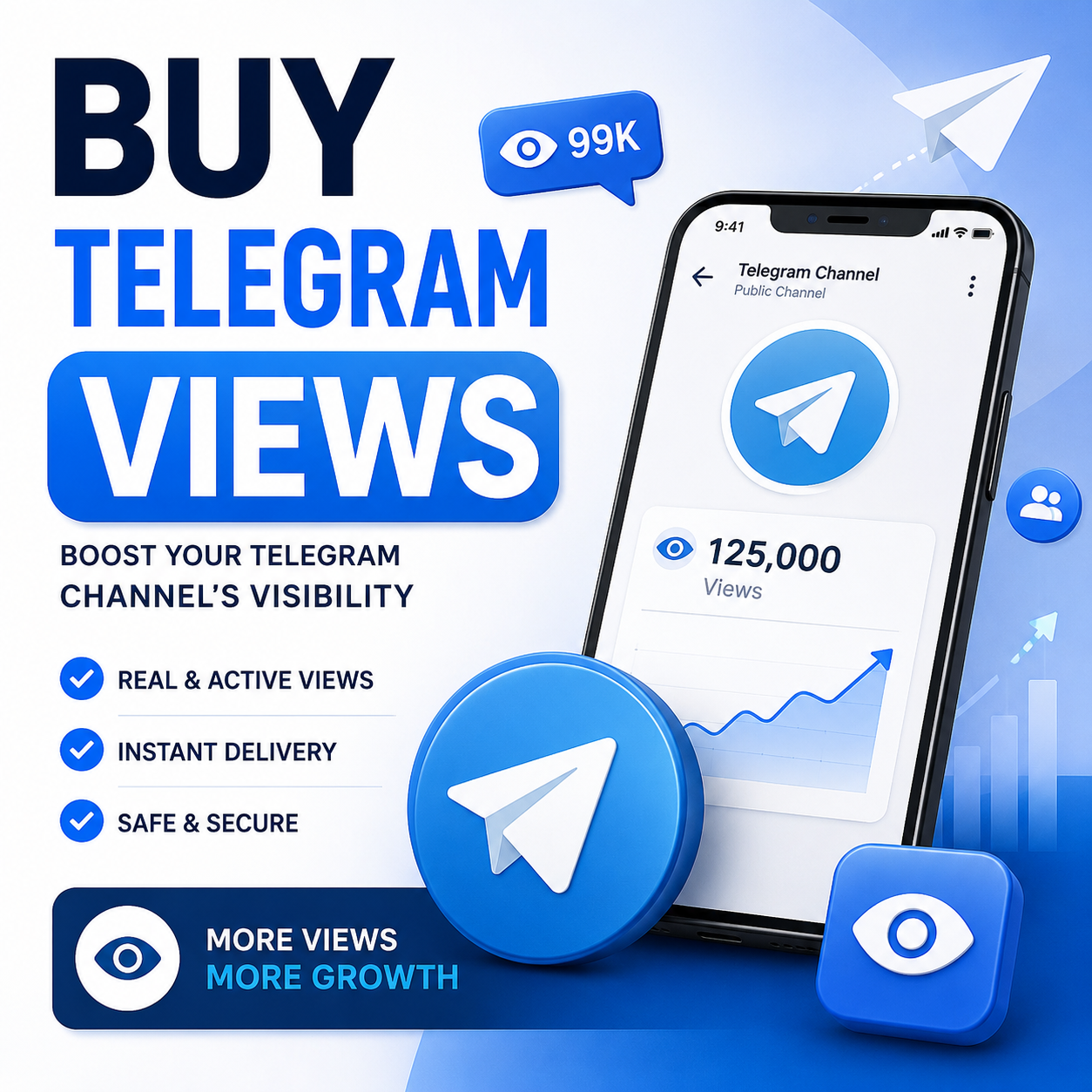 Buy Telegram Views