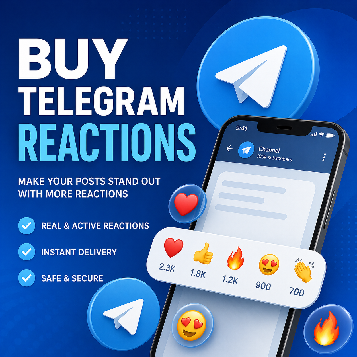 Buy Telegram Reactions 