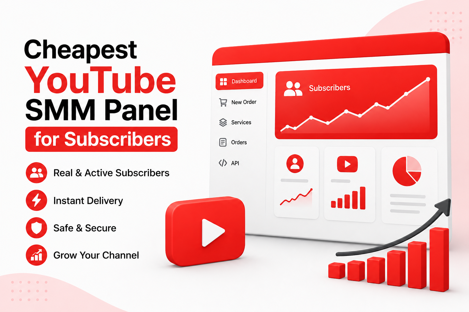 Cheapest YouTube SMM Panel for Subscribers