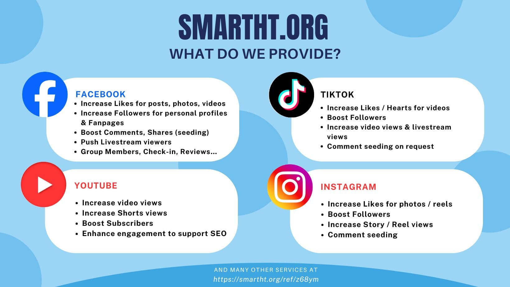 Smartht.orgでソーシャルメディア成長を加速 – あなたのための最高のSMMパネル