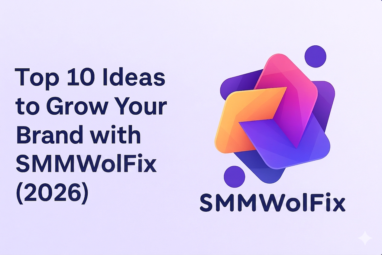 Top 10 Best Ideas to Grow Your Brand with SMMWolFix (2026 Strategy Guide)