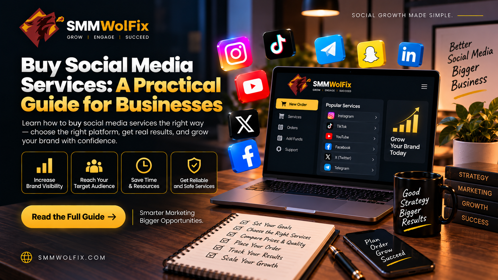 Buy Social Media Services: A Practical Guide for Businesses
