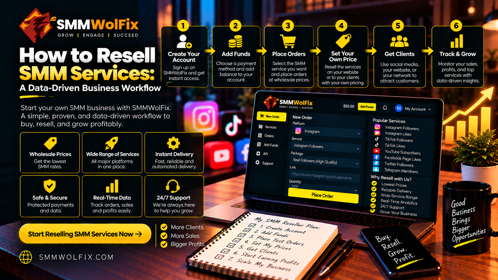 How to Resell SMM Services: A Data-Driven Business Workflow