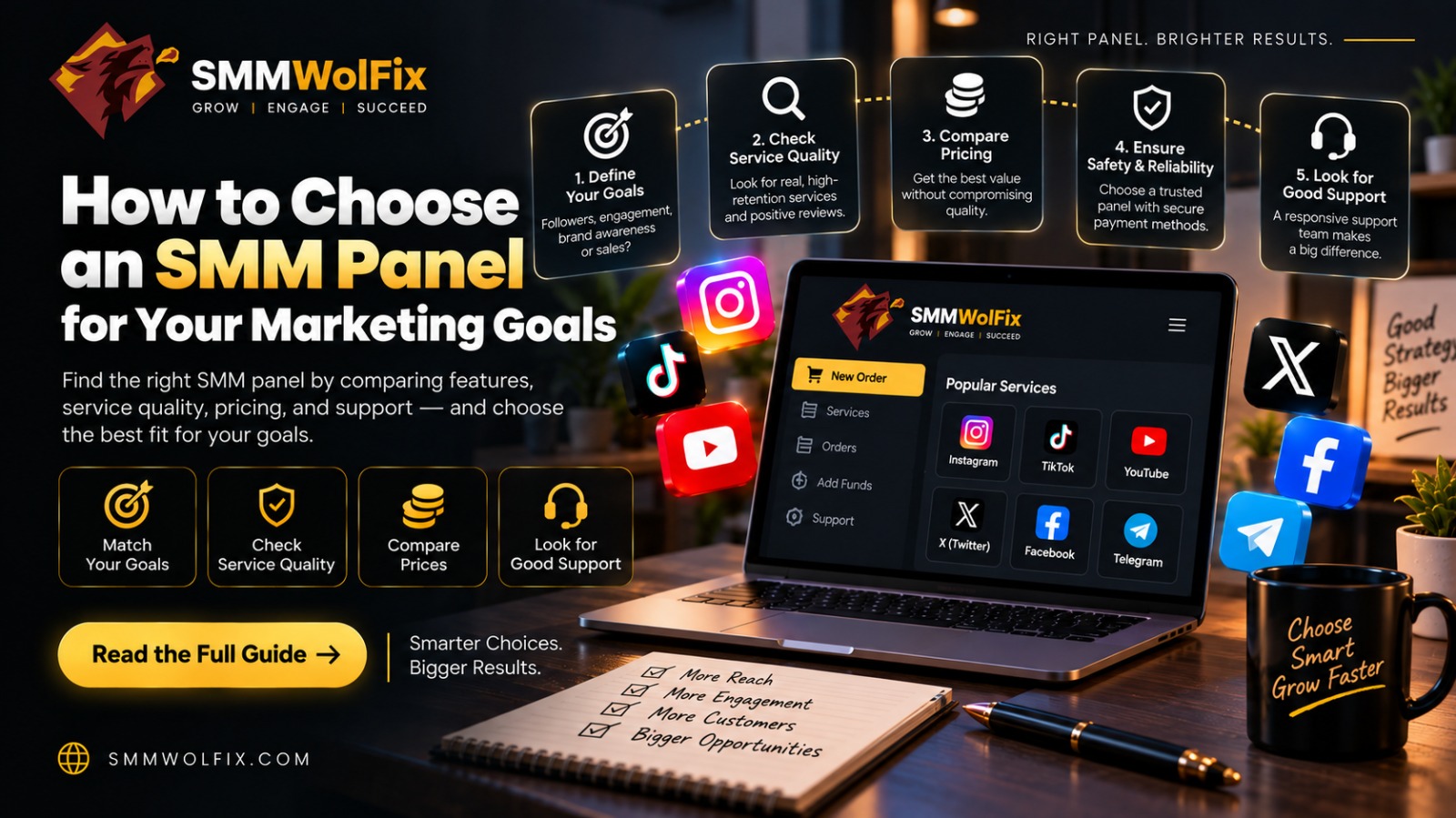 How to Choose an SMM Panel for Your Marketing Goals