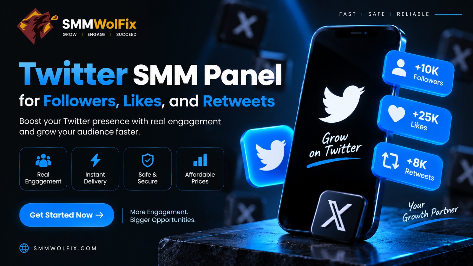Twitter SMM Panel for Followers, Likes, and Retweets