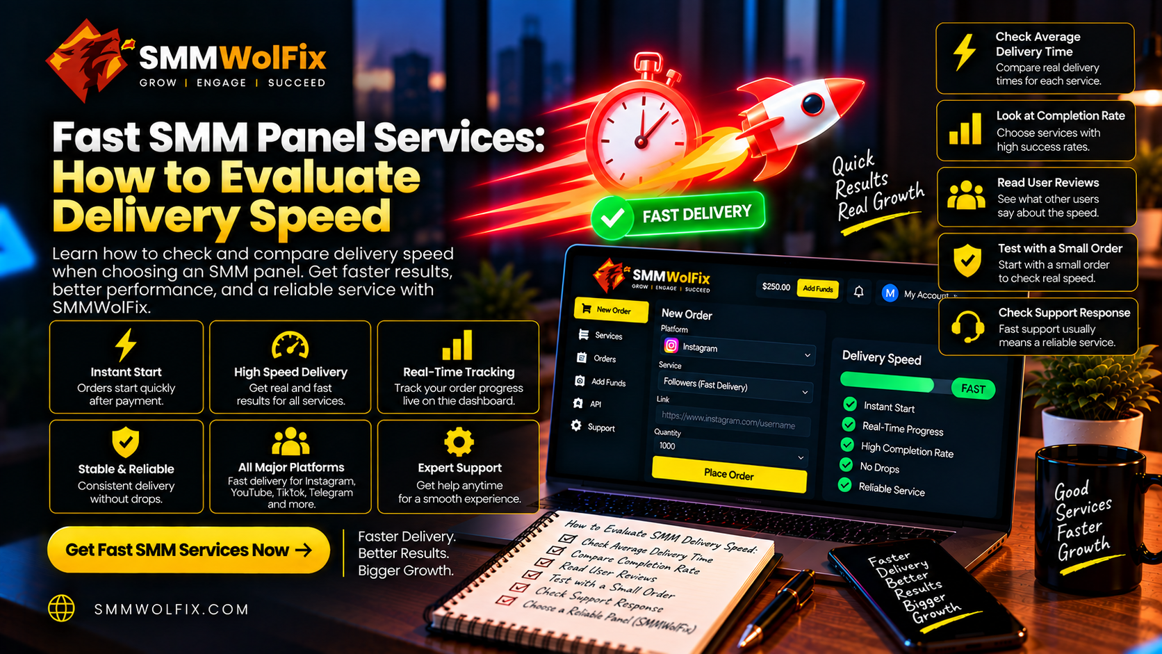 Fast SMM Panel Services: How to Evaluate Delivery Speed
