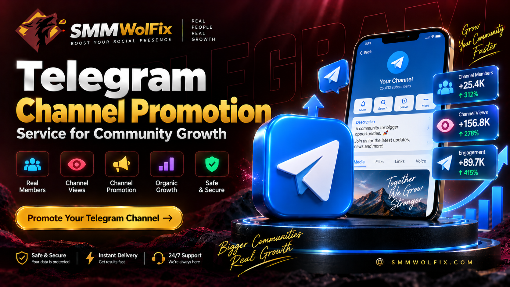 Telegram Channel Promotion Service for Community Growth