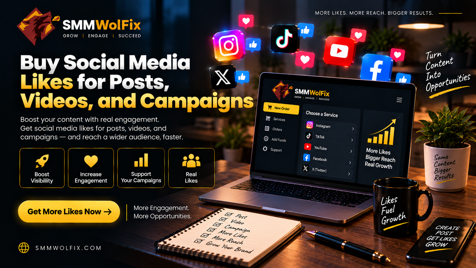  Buy Social Media Likes for Posts, Videos, and Campaigns