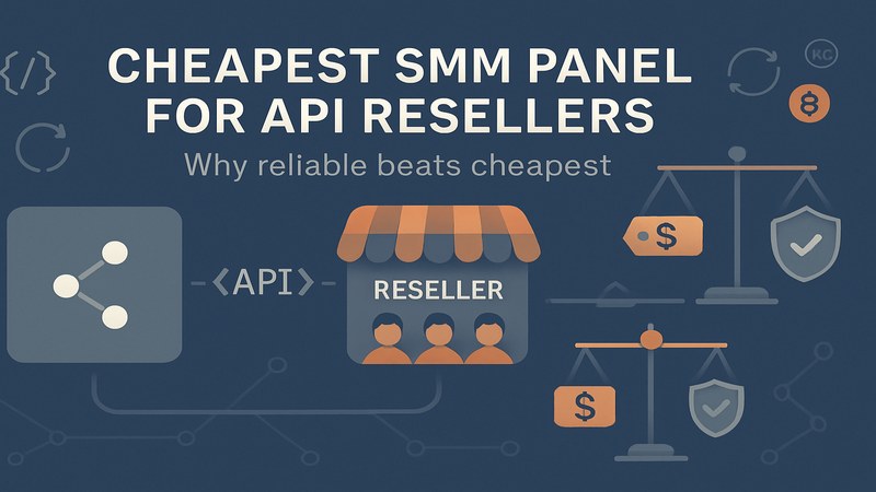 Cheapest SMM Panel for API Resellers: What to Look For
