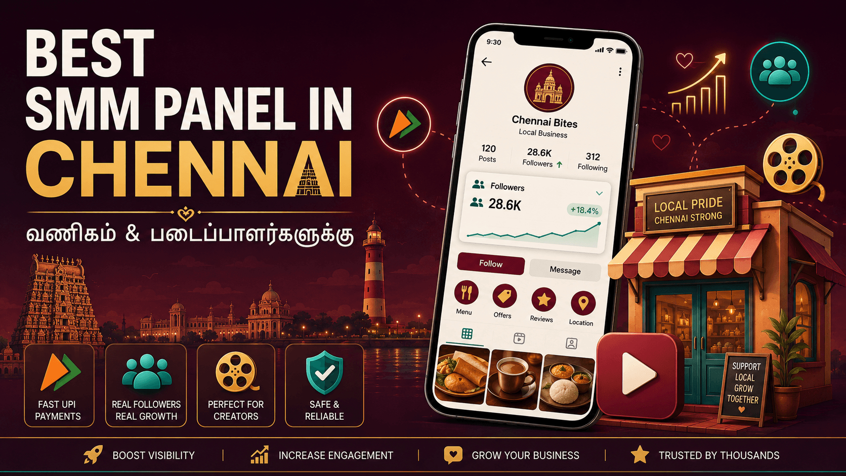 Best SMM Panel in Chennai for Business & Creators