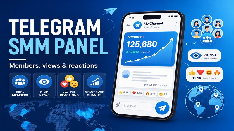 Telegram SMM Panel: Members, Views and Reactions Explained