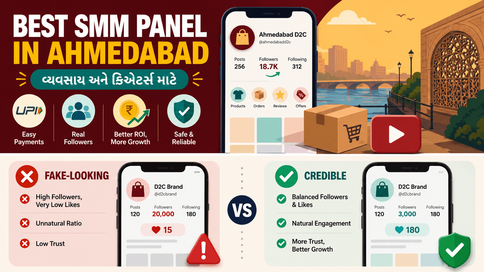 Best SMM Panel in Ahmedabad for Business & Creators