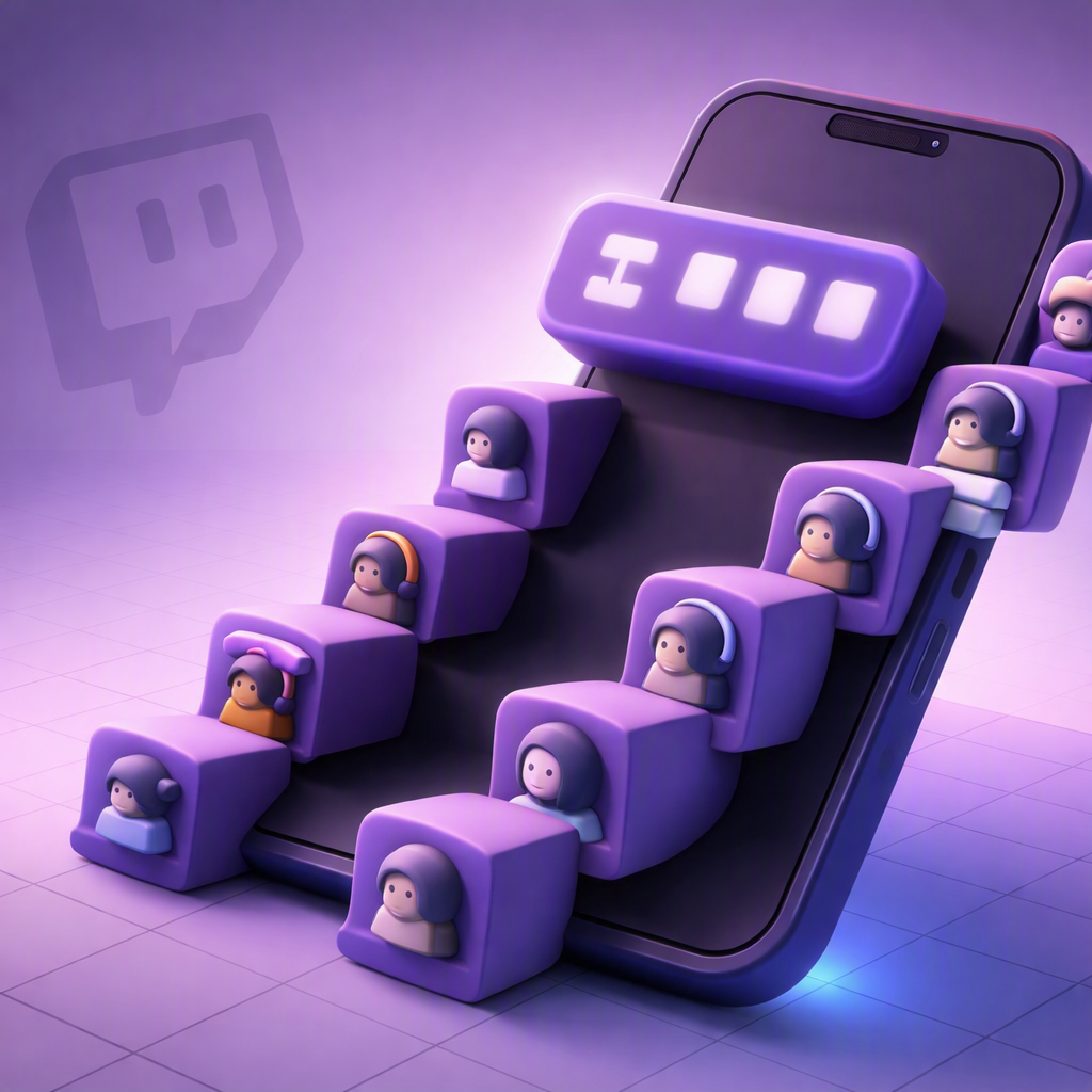 Накрутка подписчиков на Твиче в Like-Clik