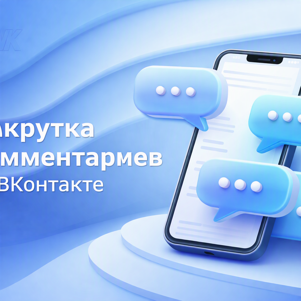Накрутка комментариев во ВКонтакте — услуга Like-Clik
